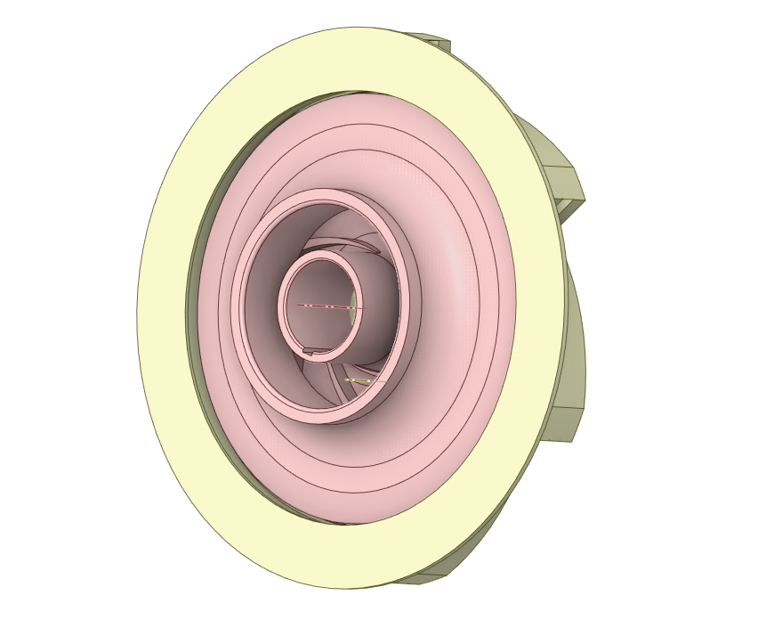 泵三维模型6:DG46多级泵
